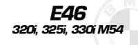 E46 320i, 325i, 330i M54