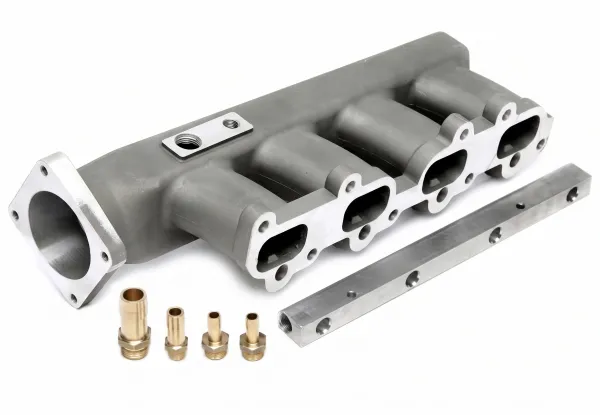 Collecteur d'admission pour VW Golf 1, 2 et 3 16V Turbo + G60 16V avec connexion papillon VR6, rampe d'injection incluse