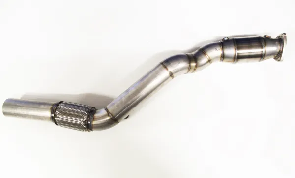 Downpipe pour Audi A4 B5 1.8T Quattro ø 76mm inox avec 200 cellules catalytiques sport