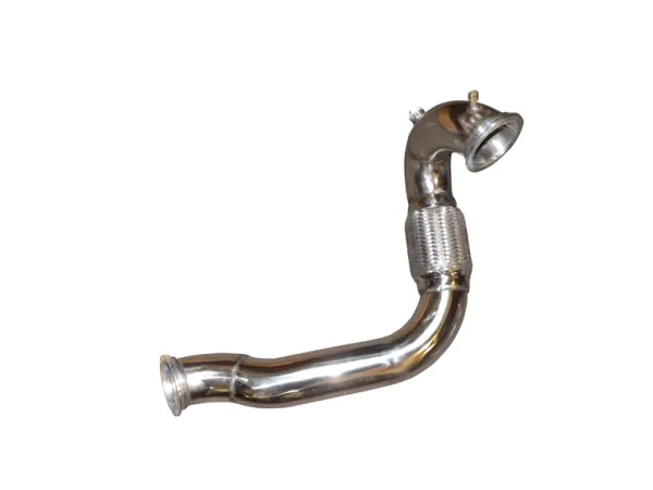 Downpipe tuyau pantalon ø 76mm pour Golf 4 R32 Turbo avec GT30 GT35 Turbo acier inoxydable