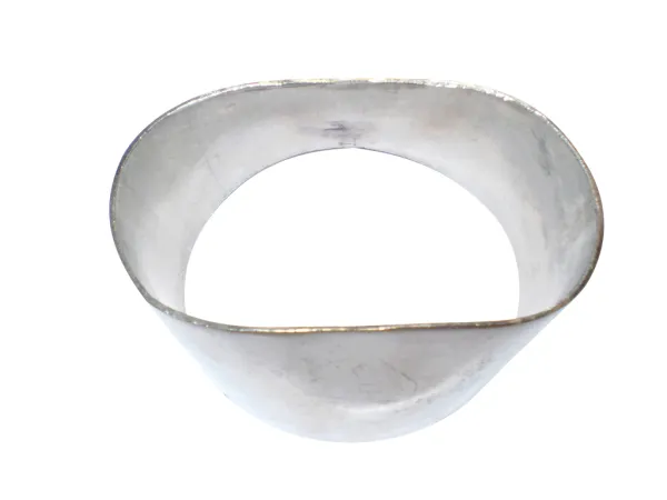 Adaptateur de tube en acier inoxydable 76mm sur bride ovale GT28xx V2A en acier inoxydable