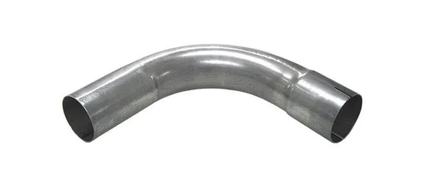 Coude en acier inoxydable 90° ø 76mm 3" pour l'échappement longueur des branches 250mmx1,5mm paroi