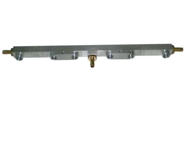 Rampe d'injection pour VW VR6 Turbo en alu 2 raccords