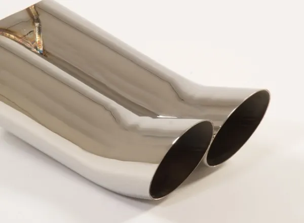 Tube de sortie 1 - 2x76mm DTM acier inoxydable