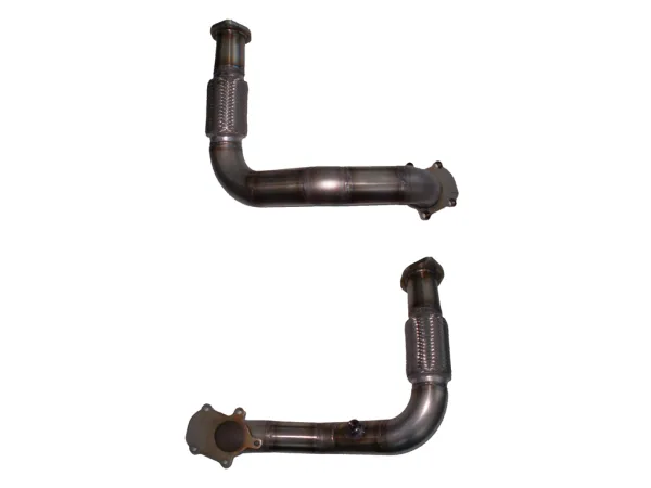 Tube Downpipe ø 60mm pour Fiat Punto GT avec turbocompresseur GTR-25 en acier inoxydable