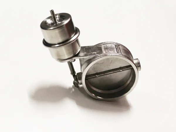 Commande de clapet ø 76 mm fermé, clapet d'échappement à commande par pression en acier inoxydable