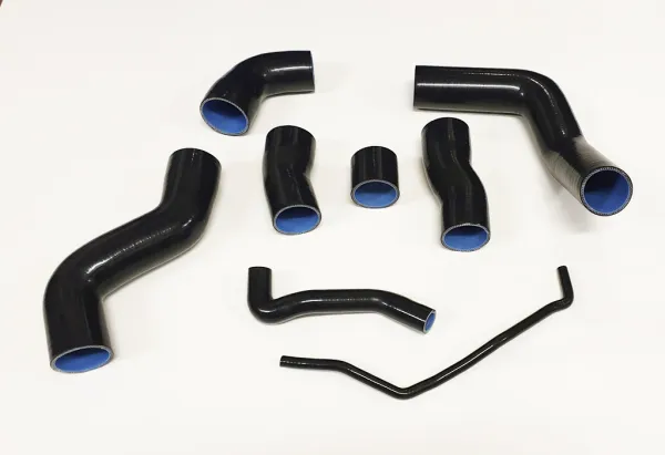 Tuyaux de pression de suralimentation renforcés en silicone noir pour Audi S3 8L, TT 8N, Leon Cupr R 1M ! 8 pièces