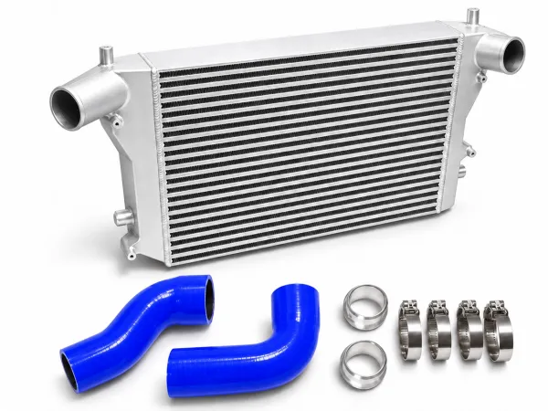 Kit de refroidisseur d’air de suralimentation - FMIC pour Golf 5, Golf 6, Audi A3 S3, Seat Leon Passat B6, 2.0 TFSI Double-DIN 56 mm, prêt à l’emploi