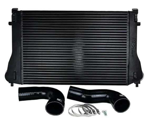 Kit refroidisseur d'air de suralimentation pour Audi A3 8v, Golf 7 GTI R, Seat Leon 5F Cupra, plug and play y compris certificat de conformité (§19.3)