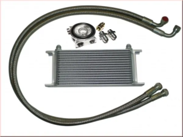 Kit complet de radiateur d'huile pour Audi/VW 19 rangées radiateur d'huile avec thermostat