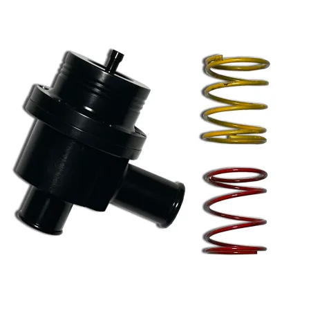 Pop off soupape de piston alu pour 1.8T et autres turbo v矇hicules noir raccord 25mm