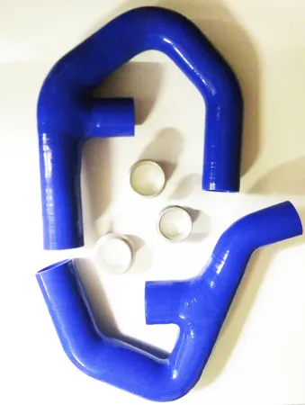 Tuyaux en silicone bleu pour upgrade refroidisseur d'air de suralimentation 261003 pour Golf 5, Golf 6 GTI
