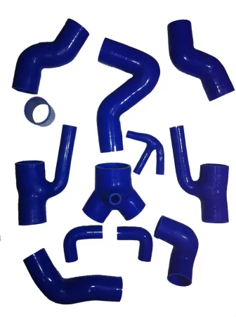 Kit tuyau silicone pour Audi S4 Bi-Turbo 265CV 12 pièces en bleu