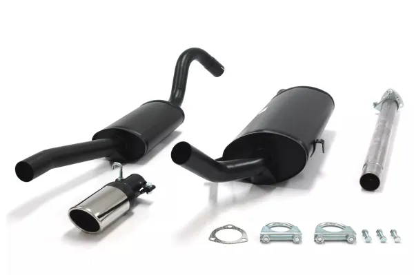 Simons Système d?èchappement sport aluminisé 70x90 mm ovale pour SAAB 900i 8V/16V cat. 2.0