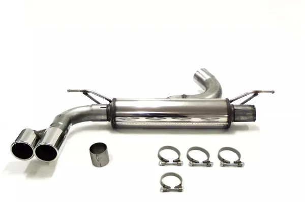 Simons Système d’échappement sport en acier inoxydable 2x 80 mm pour BMW F32 420D