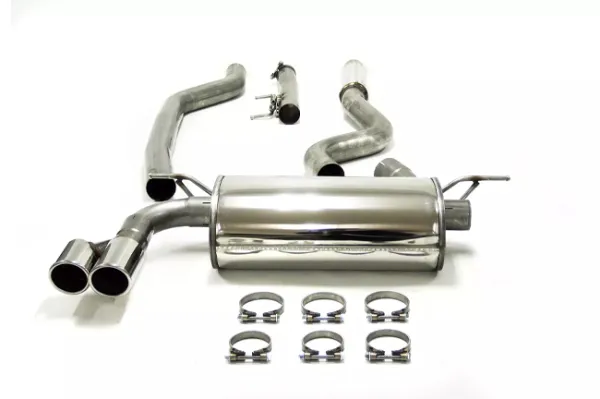 Simons Système d’échappement sport en acier inoxydable 2x 80 mm pour BMW F36 420i, 428i