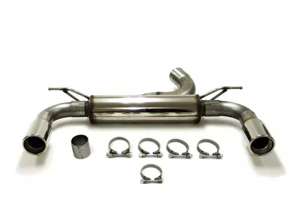 Simons Système d’échappement sport en acier inoxydable duplex 90 mm pour BMW F30 316, 318D, 320D