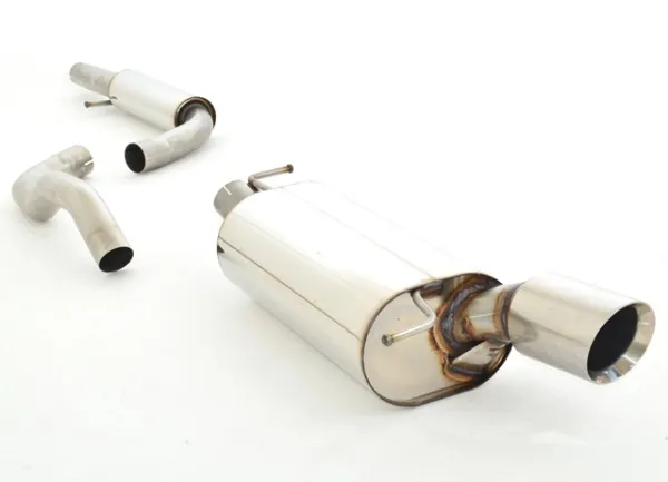 Échappement sport pour Audi TT 180CV 8N 2WD 1.8T ø 63,5mm inox avec homologation CE (sans inscription)