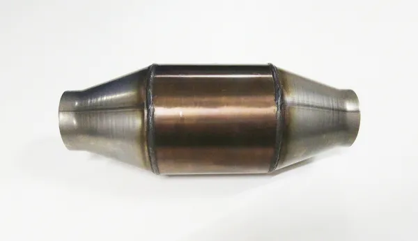 Sportkat / Rennkat 100 cellules ø 120mm - L 300mm acier inoxydable catalyseur métallique - EURO3