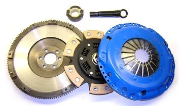 Embrayage sport pour Golf 4 A3 1.8T 380CV 470NM 228mm 28 dents + volant monobloc