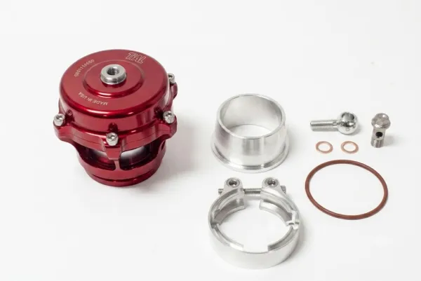 Tial Q BOV Soupape de décharge d'origine avec bride en aluminium - rouge