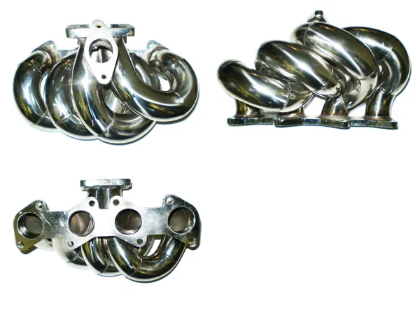 Collecteur turbo pour 16v Golf VW collecteur en éventail inox T3 bride + 38mm bride WG-flange