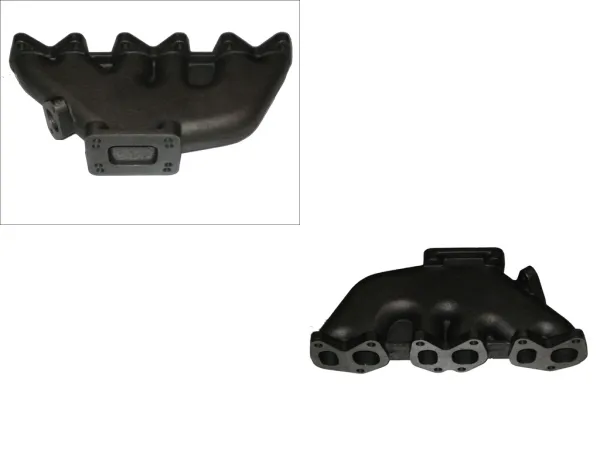 Collecteur turbo VR6 12v Collecteur d'échappement T3 + T4 bride + raccord WG 38mm