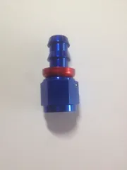 30x raccord aluminium droit D08 3/4 UNF sur raccord de tuyau 13mm push on