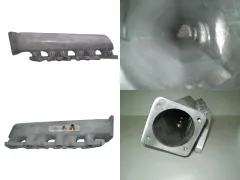 Pont d'admission pour VR6 Turbo court sortie côté en fonte d'aluminium pour l'ancien papillon des gaz