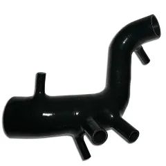 Tuyau d'aspiration en silicone pour Audi A3, Golf 4 1.8T 150-180CV noir ø 50mm ID entrée vers le turbo - ø 80mm ID vers le LMM 