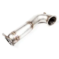 Downpipe pour Abarth 500 Abarth Punto Evo 1.4T Multiair 16v ø 76mm avec catalyseur métallique 200 Zeller ø 100mm - en acier inoxydable - EURO 6