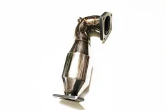 Downpipe pour Fiat 500 (312) Abarth 1.4 16v ø 76mm avec catalyseur métallique 200 Zeller ø 130mm compatible Euro 4 - en inox