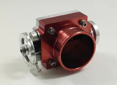 Clapet d'étranglement intérieur ø 80mm en aluminium pour VR6 R32 16v 1.8T Turbo etc.argent