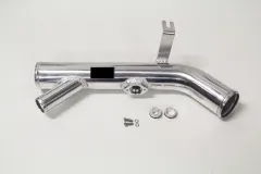 Tube de pression / Throttlepipe Alu pour 1.8TSI 2.0 TFSI avec sortie d'amplificateur de bruit