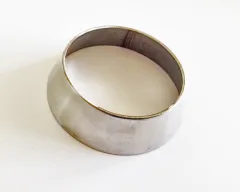 Réduction de tube inox 89>76mm diamètre intérieur H 38mm réduction