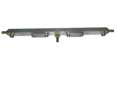 Rampe d'injection pour VW VR6 Turbo en alu 2 raccords