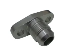 Bride pour retour d'huile pour turbos à roulements à billes GT28, GT28RS, GT2871R, GT3071R, GT3076R, GT3582R avec D10 filetage extérieur