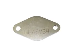 Bride pour Wastegate 38mm en acier Plaque de fermeture pour mettre le raccord Wastegate en aveugle