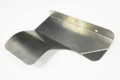 Tôle de protection thermique pour Golf 4 R32 Turbo avec coude 230110