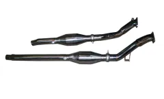 Tuyau de culotte Downpipe 2.7L Bi-turbo pour Audi S4 RS4 200 cat. de course