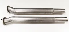 Tubes de rechange cat pour Audi RS3 8V 2x70mm acier inoxydable