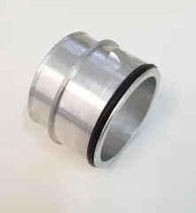 Adaptateur à clic pour refroidisseur d'air de suralimentation 2.0 TFSI 261004, 261009, 261017 - Ad ø 64,5mm côté clic - Ad ø 60mm côté flexible