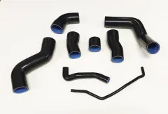Tuyaux de pression de suralimentation renforcés en silicone noir pour Audi S3 8L, TT 8N, Leon Cupr R 1M ! 8 pièces