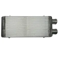 Echangeur d'air 600x300x76mm Alu - 76mm de raccords sur un côté intercooler