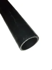Tuyau en silicone ø 65 mm (diamètre intérieur), 1 mètre, noir, 4 couches, épaisseur de paroi 5 mm