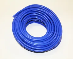 Tuyau de dépression en silicone ø 4mm diamètre intérieur longueur 1 mètre bleu