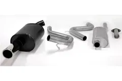 Simons acier aluminé échappement sport pour Ford Mondeo MK 1