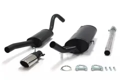 Simons Système d?èchappement sport aluminisé 70x90 mm ovale pour SAAB 900i 8V/16V cat. 2.0