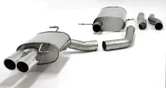 Simons Système d?èchappement sport en acier inoxydable 2x80 mm pour Audi A4 (B8) 2wd/Quattro Limousine/Avant/Allroad/Combi 1.8T/2.0T