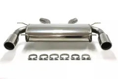 Simons Échappement sport en acier inoxydable système duplex 100 mm pour BMW E92 335i